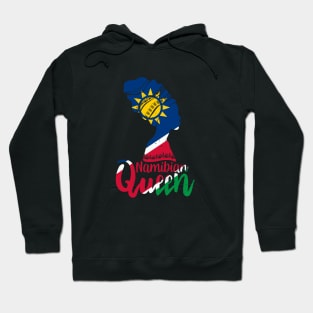 Namibian Queen Namibia Flag Afro Roots Hoodie